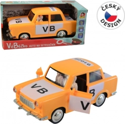 Retro auto VB met vliegwiel 17 cm