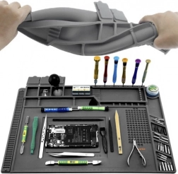 Siliconen servicemat met organizer 30 × 45 cm BIG7REN/Bigstren