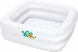 Bestway opblaasbaar babybadje en zwembad 2-in-1 BABY STEP 1-2-3 (86 × 86 cm)