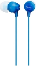 In-ear oordopjes SONY EX 9 mm, blauw