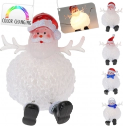 Kerst tafel-LED-lampje op batterijen 8,5 cm