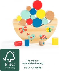 Kleine voet motorische spel - bos balansspel