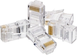RJ45 UTP-stekker Cat. 6 (verpakking 100 stuks)