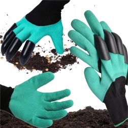 Tuingloves met klauwen voor graven en planten