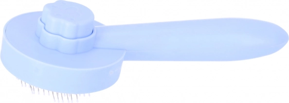 Borsteltje voor het verwijderen van honden- of kattenharen - blauw