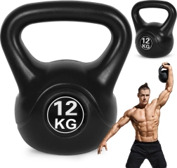 Kettlebell 12 kg ModernHome voor krachttraining
