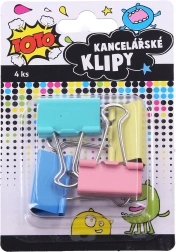 Bureauclips 32 mm, set van 4 stuks