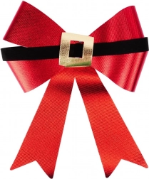 Kerstdecoratieve strik 22 × 28 cm