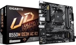Gigabyte B550M DS3H AC R2 microATX moederbord AM4