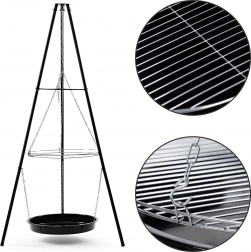 Vuurplaats voor de tuin met grill MultiGarden