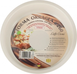 Ronde bakvorm 26 cm Caffe Creme