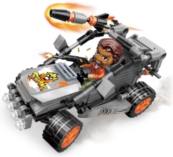 Qman MineCity Politie Ontsnappingskart