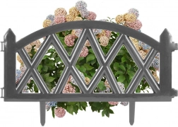 Decoratief tuinhekje grafiet 49 × 30 cm Vilde