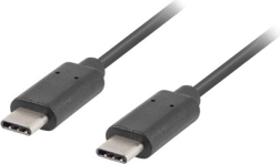 USB-C naar USB-C 2.0-kabel, 1 m, zwart