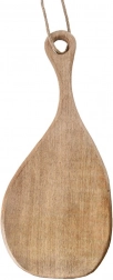 Houten snij- en serveerplank van mangohout 50 × 23 cm