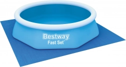 Bestway zwembad-onderlegger 274 × 274 cm beschermfolie