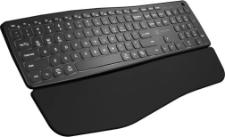 draadloos ergonomisch toetsenbord NATEC Porifera met Bluetooth en 2,4 GHz
