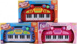 Kinderpiano met dierengeluiden op batterijen