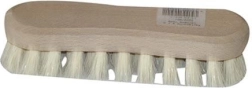 Handmatige vloerenborstel 16 cm, houten met PP-vezels