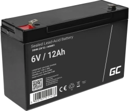 AGM-accu 6 V 12 Ah GREEN CELL