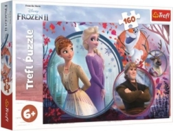 Trefl puzzel Disney Frozen 2 – Zusters op avontuur, 160 stukjes