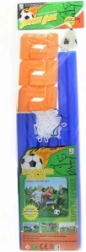 Kinder voetbaldoel geel-blauw