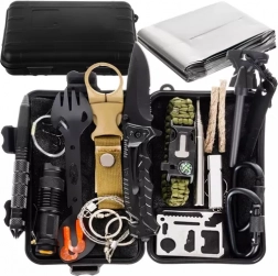 Survivalset 32-in-1 in waterdichte etui