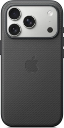 TechWoven stoffen hoes met MagSafe voor iPhone 17 Pro – zwart