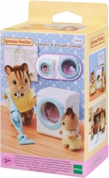 Sylvanian Families wasmachine en stofzuiger – accessoire voor het poppenhuis