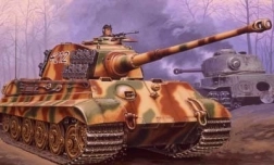 Kunststof modeltank Tiger II Ausf. B