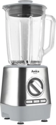 Amica staande blender met glazen kan, 800W