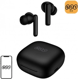 Draadloze oordopjes TWS QCY T13 met actieve ruisonderdrukking (zwart)