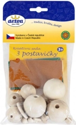 Detoa creatieve set – houten figuurtjes om te maken