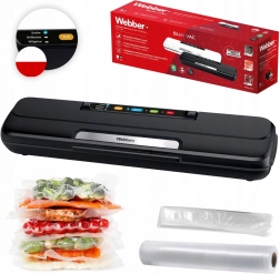 vacumeermachine voor voedsel 110 W met accessoires, zwart