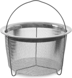 Roestvrijstalen frituurmand voor friet 21,5 × 13 cm