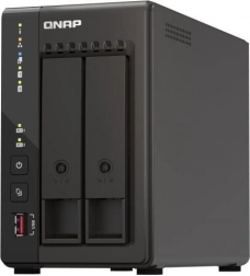 QNAP TS-253E (8 GB RAM) 2-bay NAS met Intel Celeron