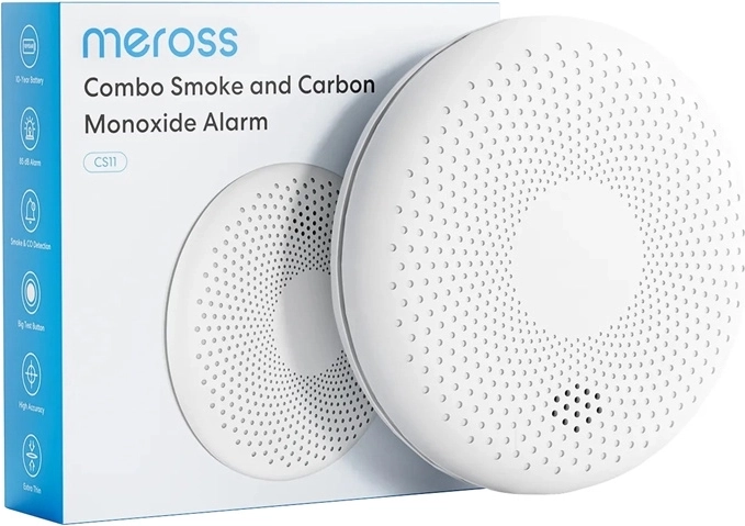 Meross rook- en koolmonoxidemelder