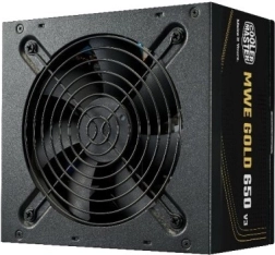 Voeding Cooler Master MWE Gold V3 650W ATX 3.1 80 Plus, niet‑modulair