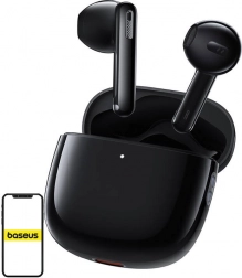 Draadloze oordopjes TWS Baseus Bowie WX5 zwart