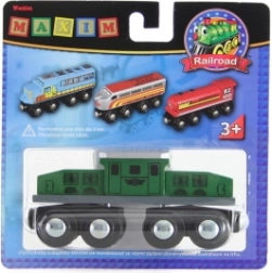 Houten locomotief SBB Krokodil MAXIM