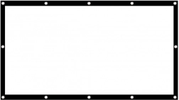 Projectiescherm 84 inch Maclean 186x100 cm met 25mm frame