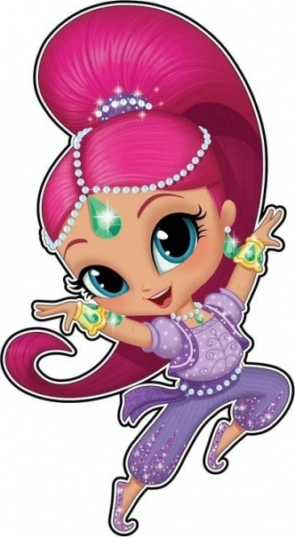Muurdecoratie Shimmer&Shine - Shimmer (klein)