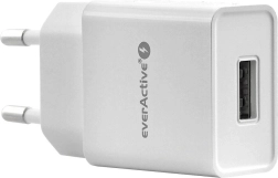Netadapter EVERACTIVE 1× USB 1 A wit
