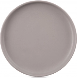 Keramisch dessertbord grijs Skandi 20,5 cm