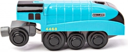 Elektrische locomotief Mallard blauw
