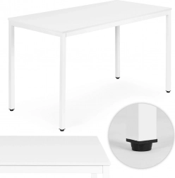Eet- en werktafel 120 × 60 cm wit ModernHome