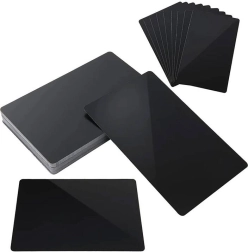 Set aluminium visitekaartjes LASERPECKER (100 stuks)