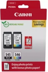 Canon multipack PG-545/CL-546 Photo Value met fotopapier
