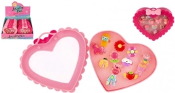 Set van verstelbare plastic ringen - verschillende motieven