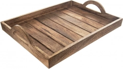 Houten serveerblad van mangohout 40,5 × 30,5 cm